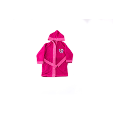 Gyerek köntös - Mikroszálas kapucnis - Jégvarázs - 110-116 - pink gyerek köntös