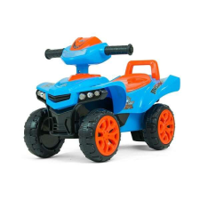 Gyerek négykerekű jármű Milly Mally Monster Blue lábbal hajtható járgány