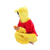  Gyerek plüss Kigurumi overál - Micimackó - sárga