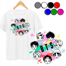 GYEREK PÓLÓ NYOMTATOTT - KPOP BTS ARMY AJÁNDÉK - XXXS 86-92 gyerek póló