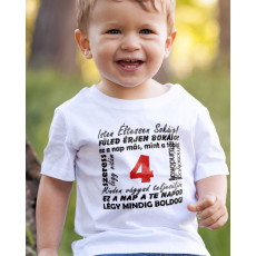  Gyerek póló szavakkal - Isten éltessen