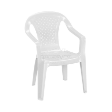Gyerek szék fehér kerti bútor