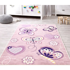  Gyerek szőnyeg Narnia Rózsaszín Pillangós 200x300cm lakástextília