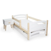  Gyerekágy MELA 80 x 160 cm, fehér–fenyő Ágyrács: Lamellás ágyrács, Matrac: EASYSOFT 10 cm matrac