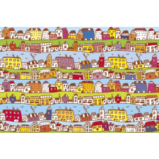 Gyerekrajz, poszter tapéta 375*250 cm tapéta, díszléc és más dekoráció