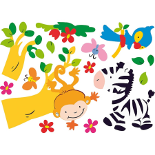  Gyerekszoba falmatrica - Madagaszkár ajándéktárgy