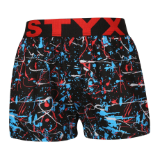  Gyermek bő szárú boxeralsók Styx art sportos gumipánt Jáchym (BJ1854) 6-8 éves
