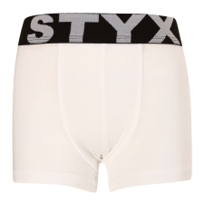 Gyermek boxeralsó Styx sport gumi fehér (GJ1061) 9-11 éves gyerek alsó