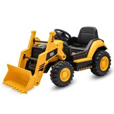 Gyermek elektromos traktor Baby Mix CAT sárga elektromos járgány