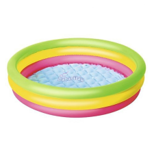  Gyermek felfújhatós medence Bestway 102x25 cm 3 színű medence