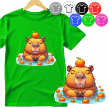 GYERMEK PÓLÓ - CAPYBARA ÁLLAT RÁGCSÁLÓ - L 146-152 gyerek póló