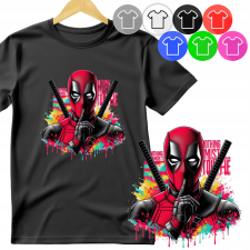 GYERMEK PÓLÓ - DEAD POOL AVENG.ERS - M 134-140 gyerek póló