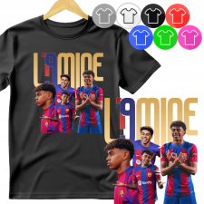 GYERMEK PÓLÓ - LAMINE BARCELONA FUTBALL - L 146-152 gyerek póló