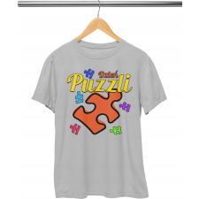 GYERMEK PÓLÓ - PUZZLE DAY SZOKATLAN NAPOK - S 122-128 gyerek póló