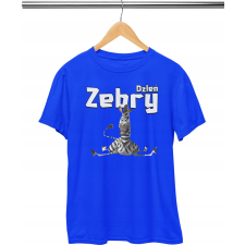  GYERMEK PÓLÓ - ZEBRA NAP SZOKATLAN NAPOK - XS 110-116 gyerek póló