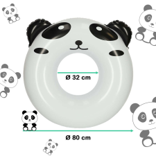 Gyermek úszógumi 80cm panda úszógumi, karúszó