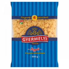  Gyermelyi kagyló 4 tojásos száraztészta 500 g tészta