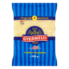 Gyermelyi Száraztészta abc gyermelyi 4 tojásos 500g alapvető élelmiszer