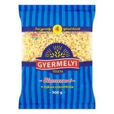 Gyermelyi Száraztészta olaszcsavart GYERMELYI 4 tojásos 500g tészta