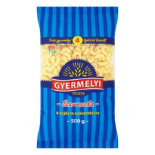 Gyermelyi Száraztészta szarvacska GYERMELYI 4 tojásos 500g tészta