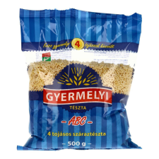  GYERMELYI TÉSZTA ABC 4 TOJÁS 500G tészta