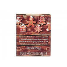 Gyertya &amp; Decor Fatábla Boldog Karácsonyt! mézeskalács karácsonyi dekoráció
