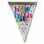 Gyertya & Decor Happy Birthday feliratú füzér