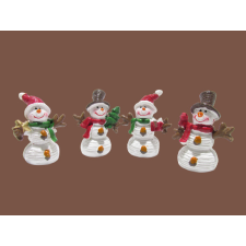 Gyertya &amp; Decor Hóember dísz karácsonyfadísz