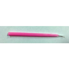gyertya szálas 8cm - rózsaszín gyertya