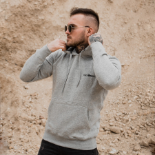 GymBeam Athlete Grey Black pulcsi XXL férfi pulóver, kardigán