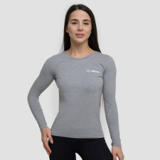 GymBeam Basic női hosszú ujjú póló Grey XL női póló