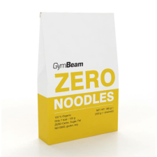 GymBeam BIO Zero Noodles Szélesmetélt 385g reform élelmiszer