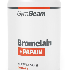 GymBeam Bromelain Papain 90 kapslí vitamin és táplálékkiegészítő