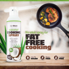 GymBeam Coconut Cooking Spray főzőspray 201 g - GymBeam coconut reform élelmiszer