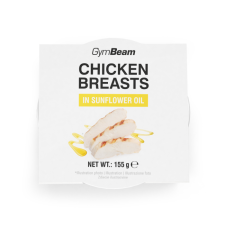 GymBeam Csirkemell napraforgóolajban 155 g reform élelmiszer