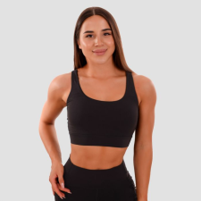 GymBeam Cut-Out Sport Bra black női edzőruha