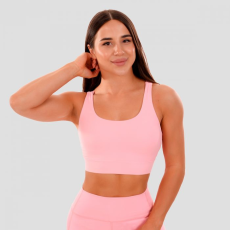 GymBeam Cut-Out Sport Bra pink