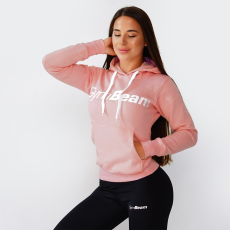GymBeam Dámská Pulcsi Powder Peach