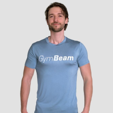 GymBeam Essence póló Blue M férfi póló