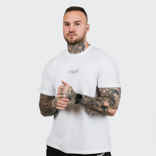 GymBeam FIT White póló - GymBeam XXXL férfi póló