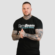 GymBeam Grow póló Black XXXL férfi póló