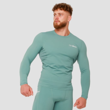 GymBeam High kompressziós hosszú ujjú póló Blue L férfi póló