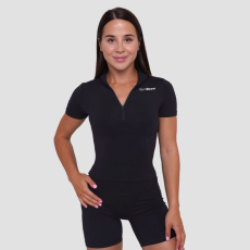 GymBeam Ignite női cropped póló Black XXL
