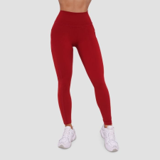 GymBeam Ignite női leggings Dark Red L női nadrág