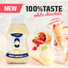 GymBeam Kalóriamentes szirup White Chocolate 350 ml - GymBeam reform élelmiszer