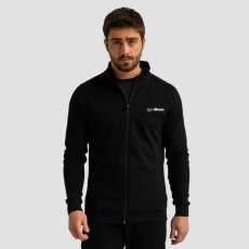 GymBeam Limitless cipzáras pulóver Black S