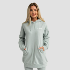 GymBeam Limitless Longline női kapucnis pulóver Eucalypt női pulóver, kardigán