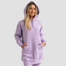 GymBeam Limitless Longline női kapucnis pulóver Lavender női pulóver, kardigán