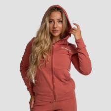 GymBeam Limitless női cipzáras pulóver Cinnamon női pulóver, kardigán