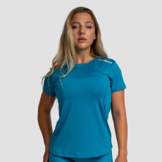 GymBeam Limitless női sportpóló Aquamarine L